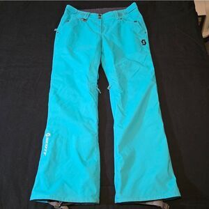 Scott Turquoise Snow Pants Womens Medium